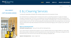 Desktop Screenshot of eandjcleaning.com